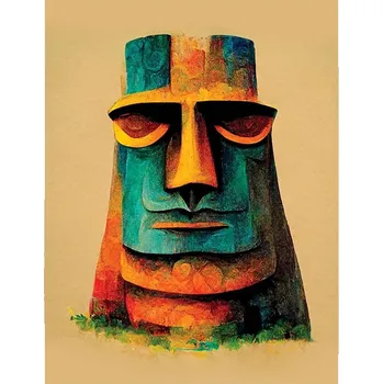 Obraz Obraz plakát na zeď bez rámu 40x50 socha foto plakáty do obýváku ložnice