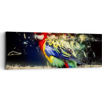 Obraz Obraz na plátně do obývacího pokoje ložnice 90x30 abstrakce foto obrazy na zeď