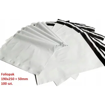 Obálka PLASTOVÉ OBÁLKY OBÁLKY FÓLIOVÉ 190x250 mm 100 ks