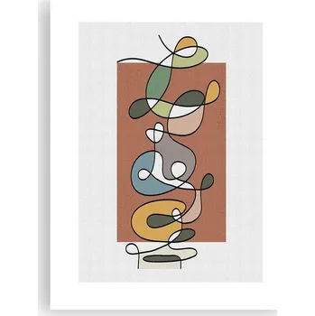 Obraz Obraz plakát do obýváku ložnice 30x40 abstrakce foto plakáty bez rámu