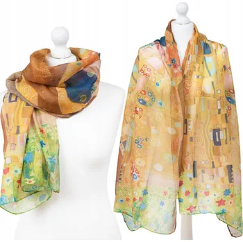 Šála Velký Jarní Šátek Šála Apashka Krásné Umění