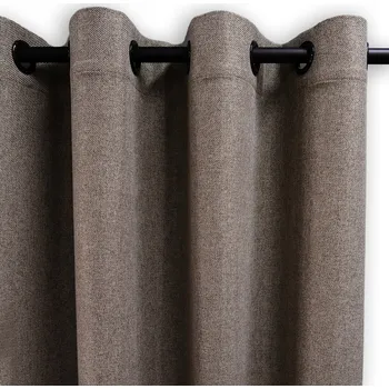 Obraz ZÁVĚSY DO OBÝVÁKU ZATEMŇOVACÍ NA KOLEČKÁCH 150x195 BOHO BÉŽOVÉ COLORADO