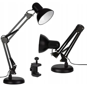 Lampička Stolní lampička LEDLUX LX-1809 černá, výkon až 60 W