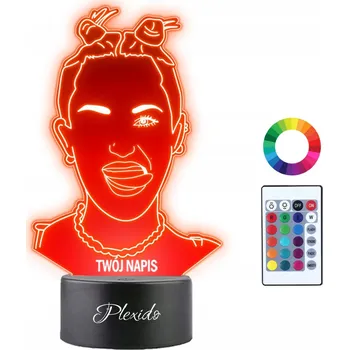 Lampička Noční lampa Plexido vícebarevná