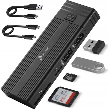 BOX PRO SSD NVMe SATA M.2 HUB USB-C 3.1 M.2