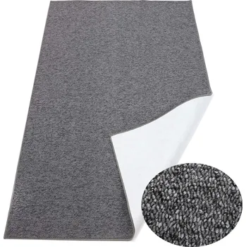 Koberec ODOLNÝ HUSTÝ PROUŽKOVÝ KOBEREC GRAFITOVÝ 100x300 cm