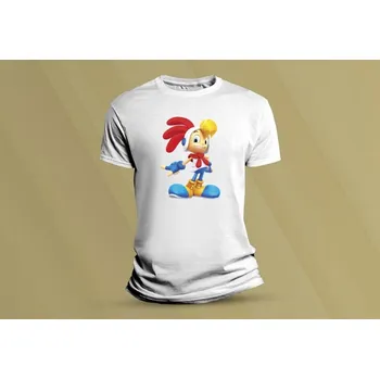 Chlapecké tričko Dětské bavlněné tričko Billy Hatcher. Bílá velikost L