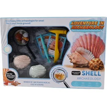 Obraz HLEDAČ PEREL MALÝ ARCHEOLOG MUŠLE VYKOPOVÁVKY