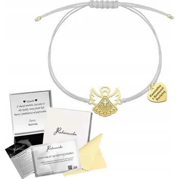 Náramek Náramek s andělem a Svaté Přijímání SVATÉ GRAVÍROVÁNÍ