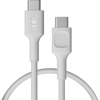 Datový kabel Green Cell KABGC100PF30SW Rychlonabíjecí Kabel USB-C 0,3m 100W Greencell PowerFlex Fast Charging PD Snow White | Sněhově bílý (Flexibilní kabel, který se nezamotá – zapomeňte na zamotané kabely ve vaší domácnosti! PowerFlex 100W je vyroben z měkkého)