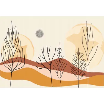 Plakát Plakát Vyděšená poušť bez rámu 70 x 50 cm