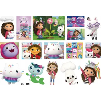 Tetování Smyvatelné tetování pro děti GÁBININ KOUZELNÝ DOMEK CG418