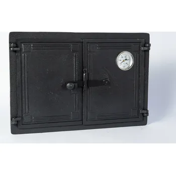 Litinová dvířka do pece na pizzu a chleba +500 °C