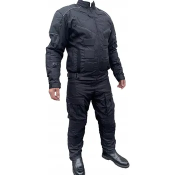 Moto bunda Černý letní komplet 2XL