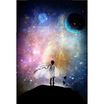 Obraz Plakát bez rámu do obýváku ložnice 50x70 fantazie moderní módní obraz