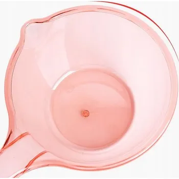 Kuchyňská mísa s uchem - ČERNÁ - 1 l - s nálevkou