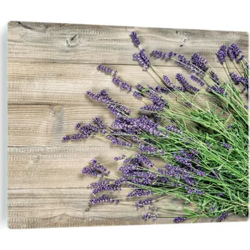 Varná deska Tvrzené sklo na indukční desku - levandule (ochranná deska)