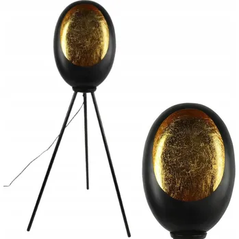 Stojací lampa Stojací lampa Countryfield Eggy E27 25 W černá, žlutá