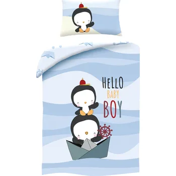 Povlečení Sada povlečení Halantex 100 x 135 cm modrá