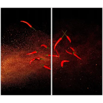 Kuchyňské prkénko Skleněná Ochranná Deska a Krájecí Prkénko | Indukce, Sporák ds-0077