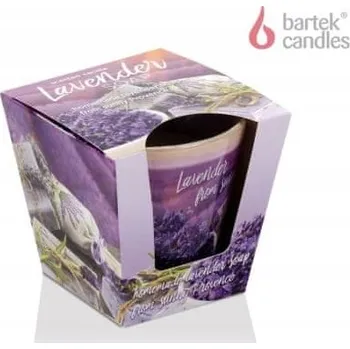 Svíčka Parafínová vonná svíčka Lavender Soap Bartek Candles 1 ks