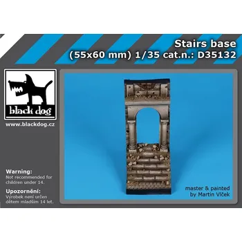 Plastikový model Blackdog 1/35 Stairs base