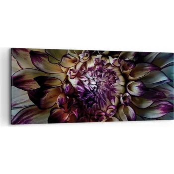 Obraz Foto obraz na plátně canvas 100x40 květiny obývací pokoj ložnice na zeď velký