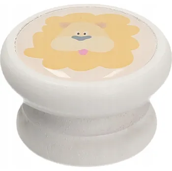 Nábytkové kování Nábytková úchytka GAMET GD07 bílá matná + V43 LEV