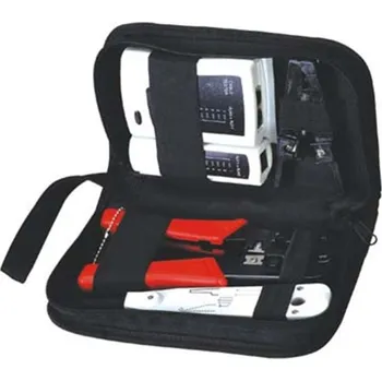 Síťový prvek Sada stranových klíčů DATACOM NETWORK KIT 5 - pouzdro s testerem a nářadím