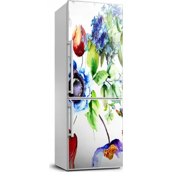 Fototapeta Samolepící dýha na ledničku Polní květiny 70x190