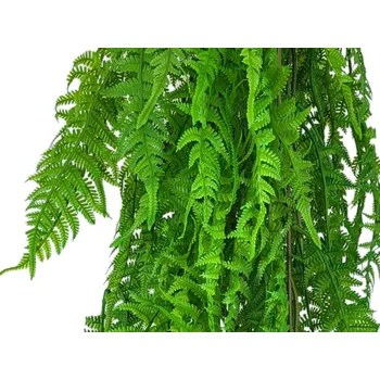 umělá květina Umělá kapradina klasická převislá popínavá na terasu na balkon PREMIUM UV 80 cm