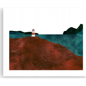 Obraz Obraz plakát na zeď bez rámu 50x40 lucerna foto plakáty do obýváku ložnice