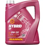 MANNOL MOTOROVÝ OLEJ 0W16 HYBRID 5 LITRŮ (7920) (SYNTETICKÝ)