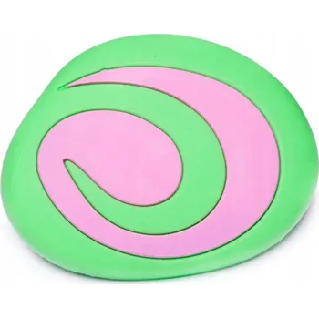 Nábytkové kování Silikonová dětská úchytka na nábytek, knopka - VÍR OVÁL ZELENÁ