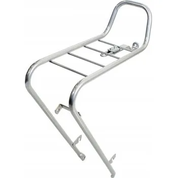 nosiče na kolo Přední nosič na kolo Steco 28 stříbrný