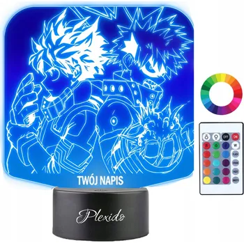 Lampička Plexido vícebarevná Noční lampa