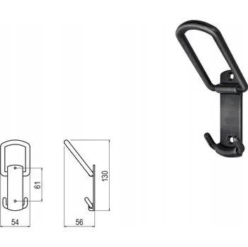 Nábytková úchytka SIRO 1821/ZN75 s efektem kartáčovaného železa