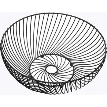 Obraz Kovový koš s krouceným designem 30 cm