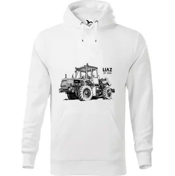 Dámská mikina Mikina - Liaz ŠT-180N Barva: Bílá (00), Velikost: 3XL, Střih: Pánské