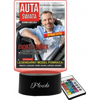 Lampička Plexido vícebarevná Noční lampa