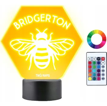 Lampička Plexido vícebarevná Noční lampa