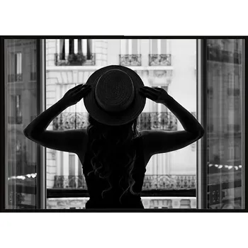 Obraz Obraz plakát v rámu 43x33 cm Květina P911