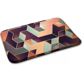 Obraz Moderní dekorativní koberec do obývacího pokoje a ložnice - Geometrický vzor