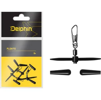 Signalizátor záběru Adaptér na splávek Delphin FloatS /3ks