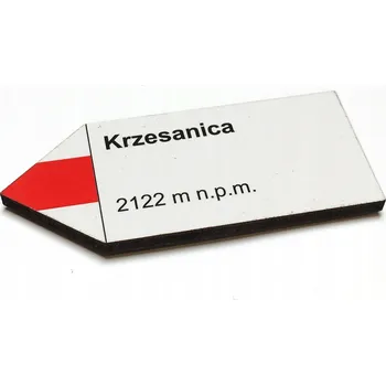 Obraz Magnet dřevěná pamětní deska KRZESANICA Tatry