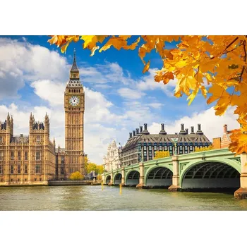 Obraz Obraz Na Plátně Pohled na Big Ben v Londýně 70x50