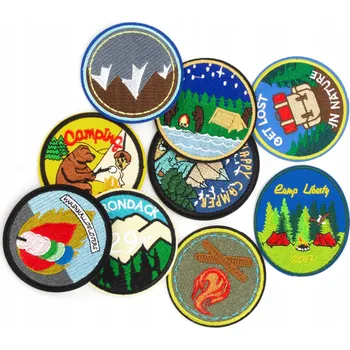 Obraz SADA Nažehlovačky TERMO Skautské Camping Hory Les