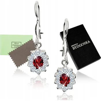 Náušnice KRÁSNÉ NÁUŠNICE ZE STŘÍBRA RYZOSTI 925, ZÁVĚSNÉ