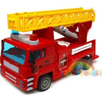 RC model auta Velké hasičské auto na dálkové ovládání + akumulátor