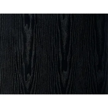 Tapeta Samolepicí fólie s dekorem dřeva, PVC, černá matná, šíře 90 cm, role, pro kutily